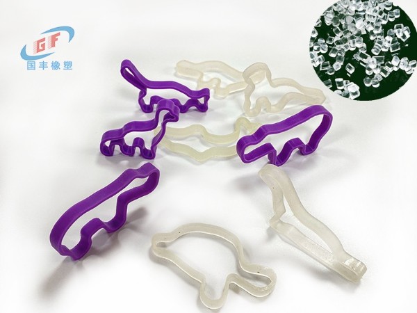 動物橡皮筋用硅膠、TPE、TPR哪種材質(zhì)做好？【國豐橡塑】