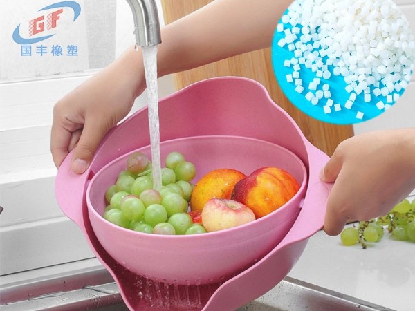 翻轉(zhuǎn)雙層瀝水籃增韌原料