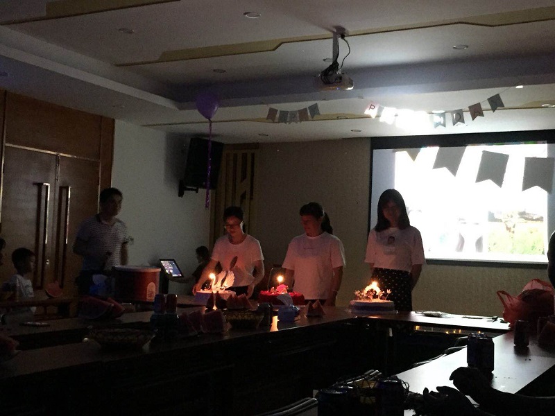 國豐橡塑員工生日會