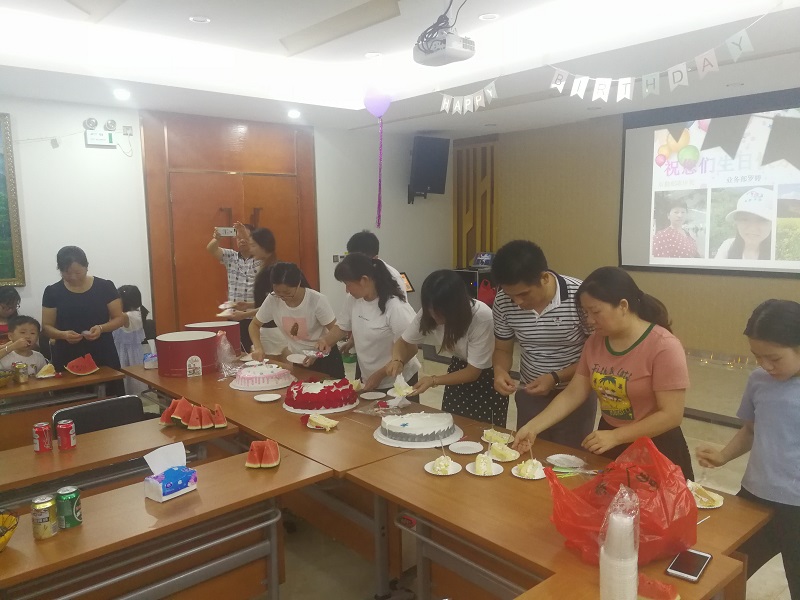 國豐橡塑員工生日會
