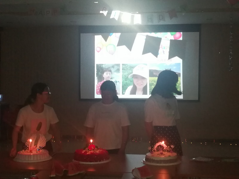 國豐橡塑員工生日會