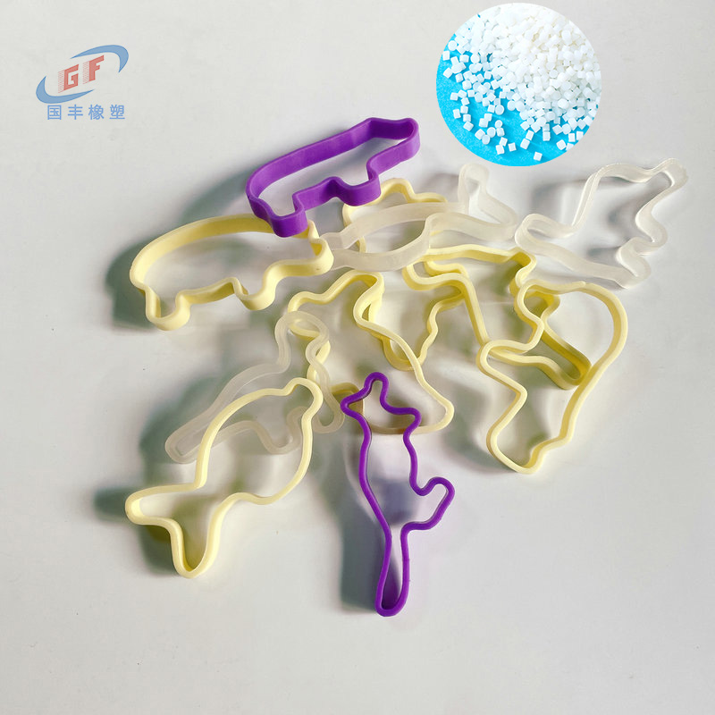 仿硅膠動(dòng)物皮筋TPE材料